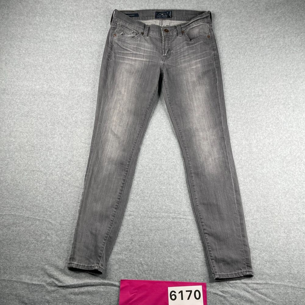 Lucky Brand Womens Size 4 Gray Stretch Charlie Skinny